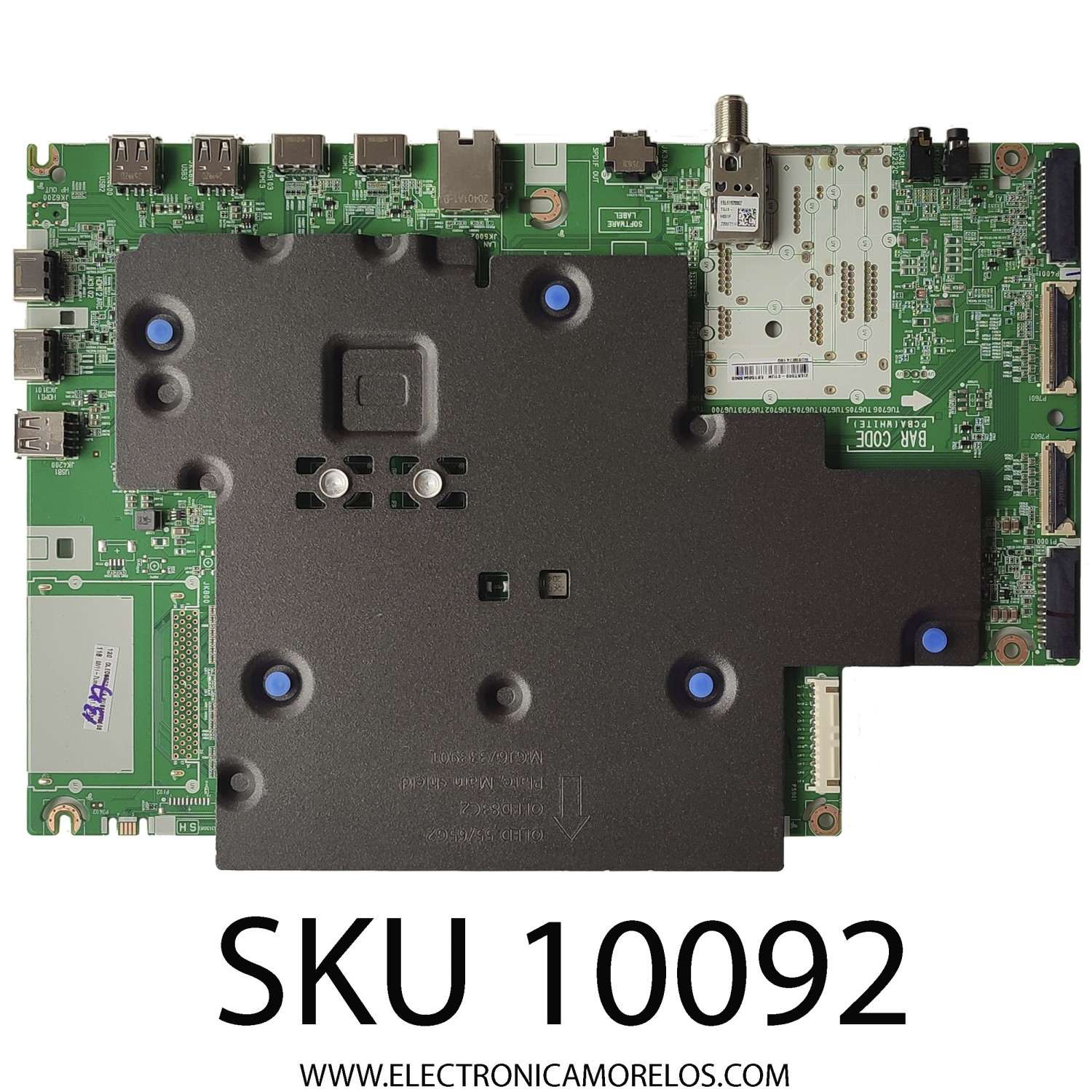 MAIN PARA TV LG OLED / NUMERO DE PARTE EBT66948806 / EAX69787404(1.0) / MODELO OLED83C2AUA.BUSYLJR	